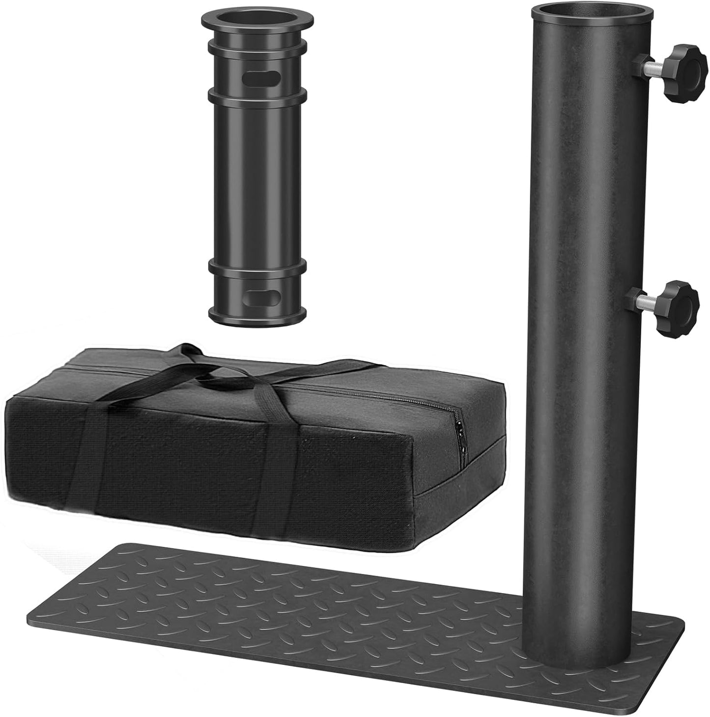 Heavy Duty Tire Mount Flag Pole Holder for Outdoor Events