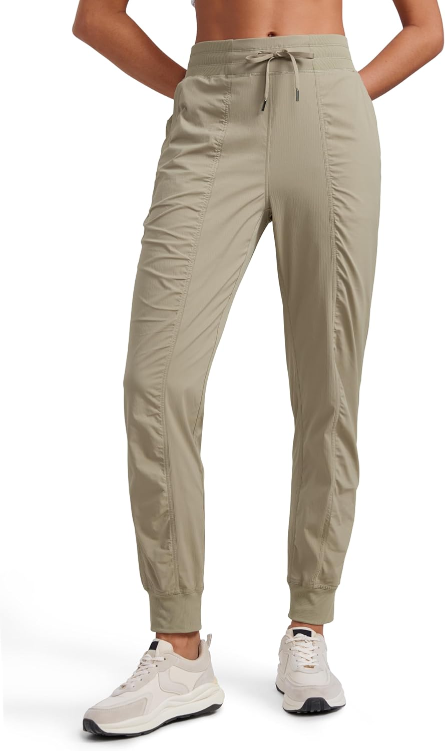 CRZ YOGA Lightweight Workout Joggers for Women - Perfect Fit
