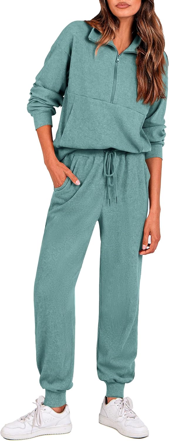 PRETTYGARDEN Women's Fall 2 Piece Lounge Sets for Comfort