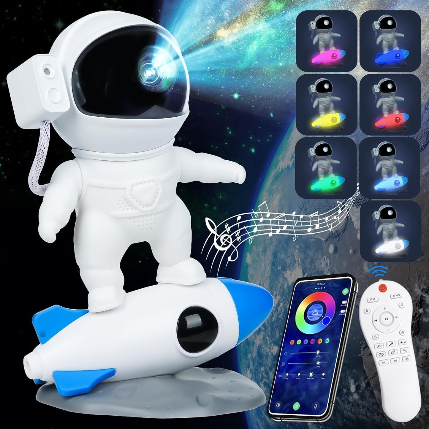 Winnrok Astronaut Galaxy Projector: Ultimate Space Ambiance