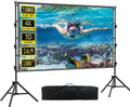 100 inch Projector Screen with Stand - Portable 16:9 4K HD Screen