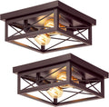 Brown Hallway Light Fixtures for Modern Farmhouse Style Spaces