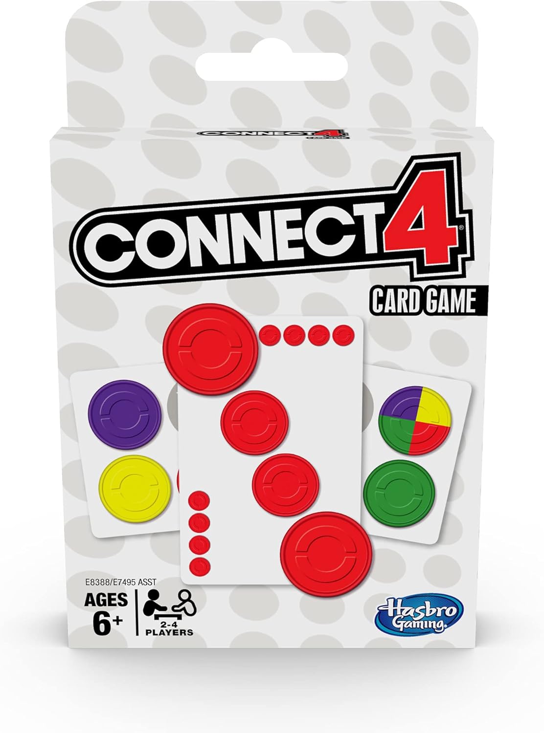 Interactive Connect 4 Card Game for Kids 6+, Family Fun