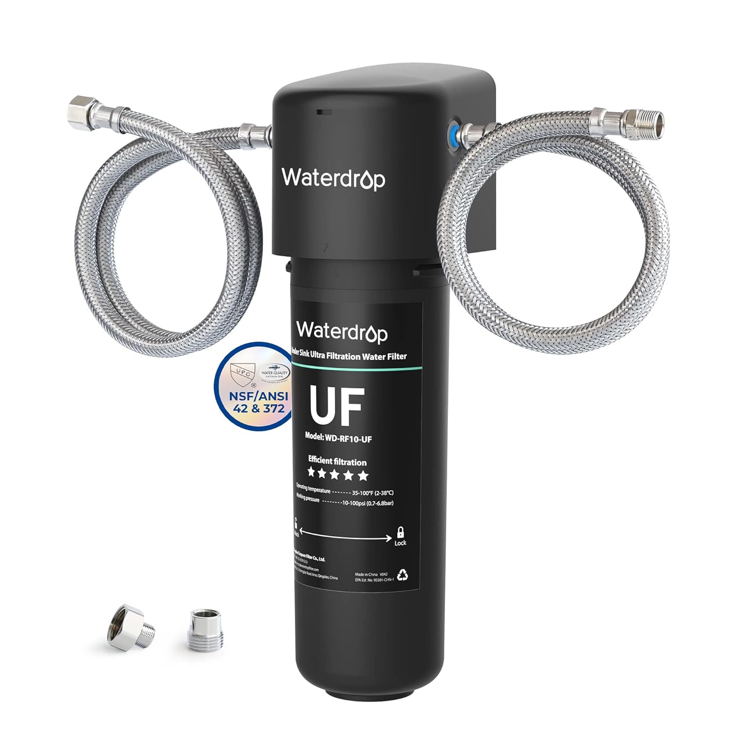 Waterdrop 10UA-UF Ultra Filtration Under Sink Water Filter