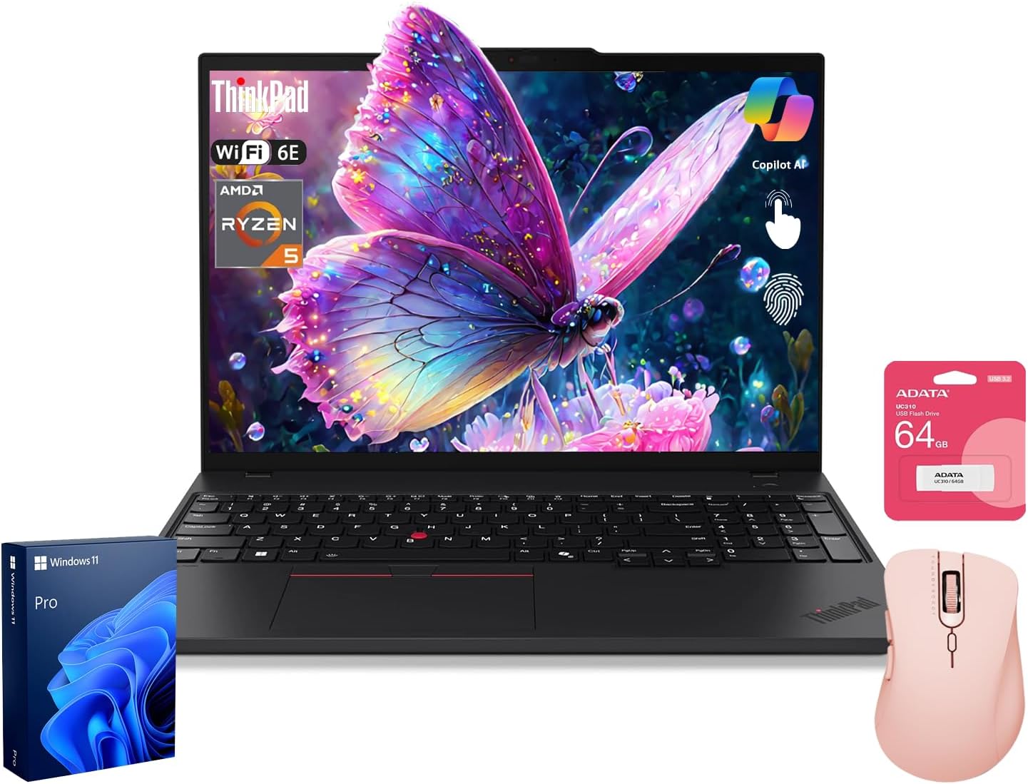 Lenovo ThinkPad E16 Gen 2 Business Laptop with Touchscreen