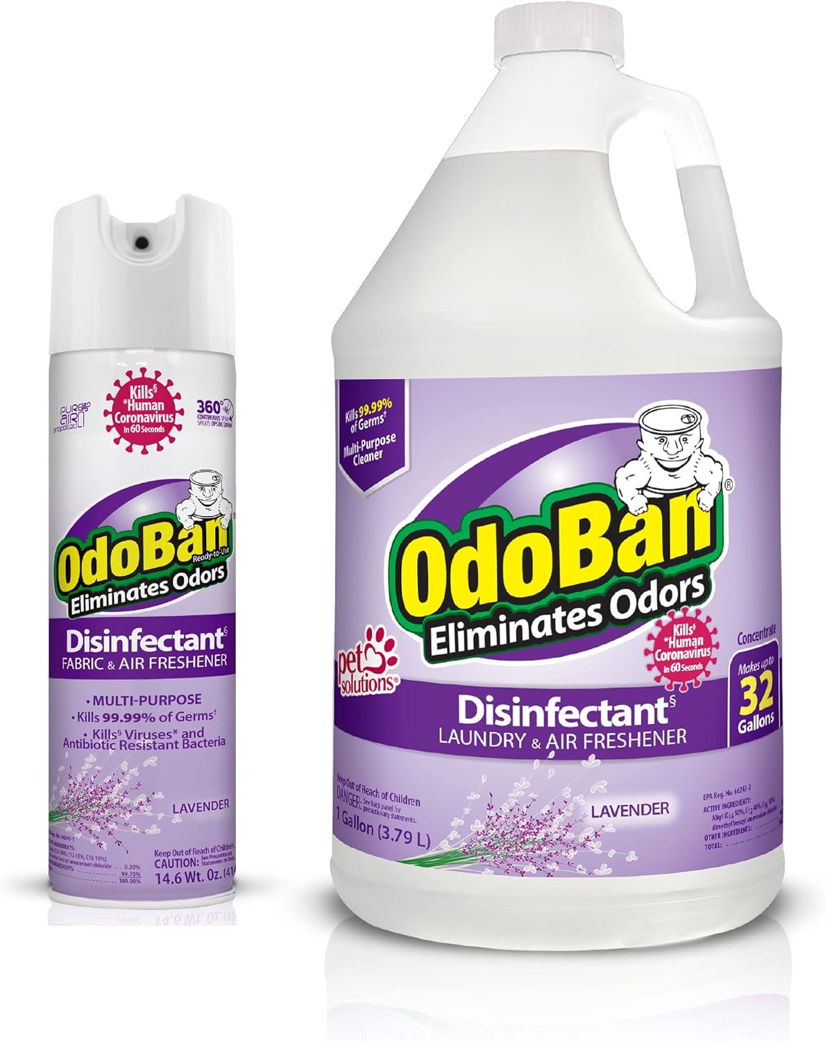 OdoBan Disinfectant and Aroma Eliminator for Home and Office