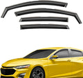 Extra Durable Window Deflectors In-Channel Visors for Chevy Malibu