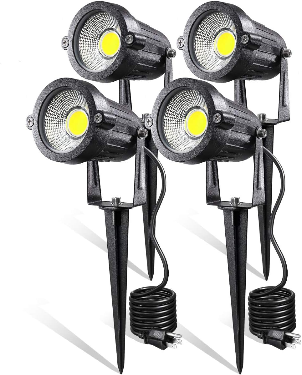 LED Landscape Lights for Outdoor Pathway and Garden Use