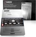 Titanium Cutting Board set of 3 - Hygienic, Lightweight Kitchen Boards