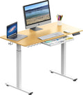 Electric Height Adjustable Standing Desk 48in - Smooth Motor Lift