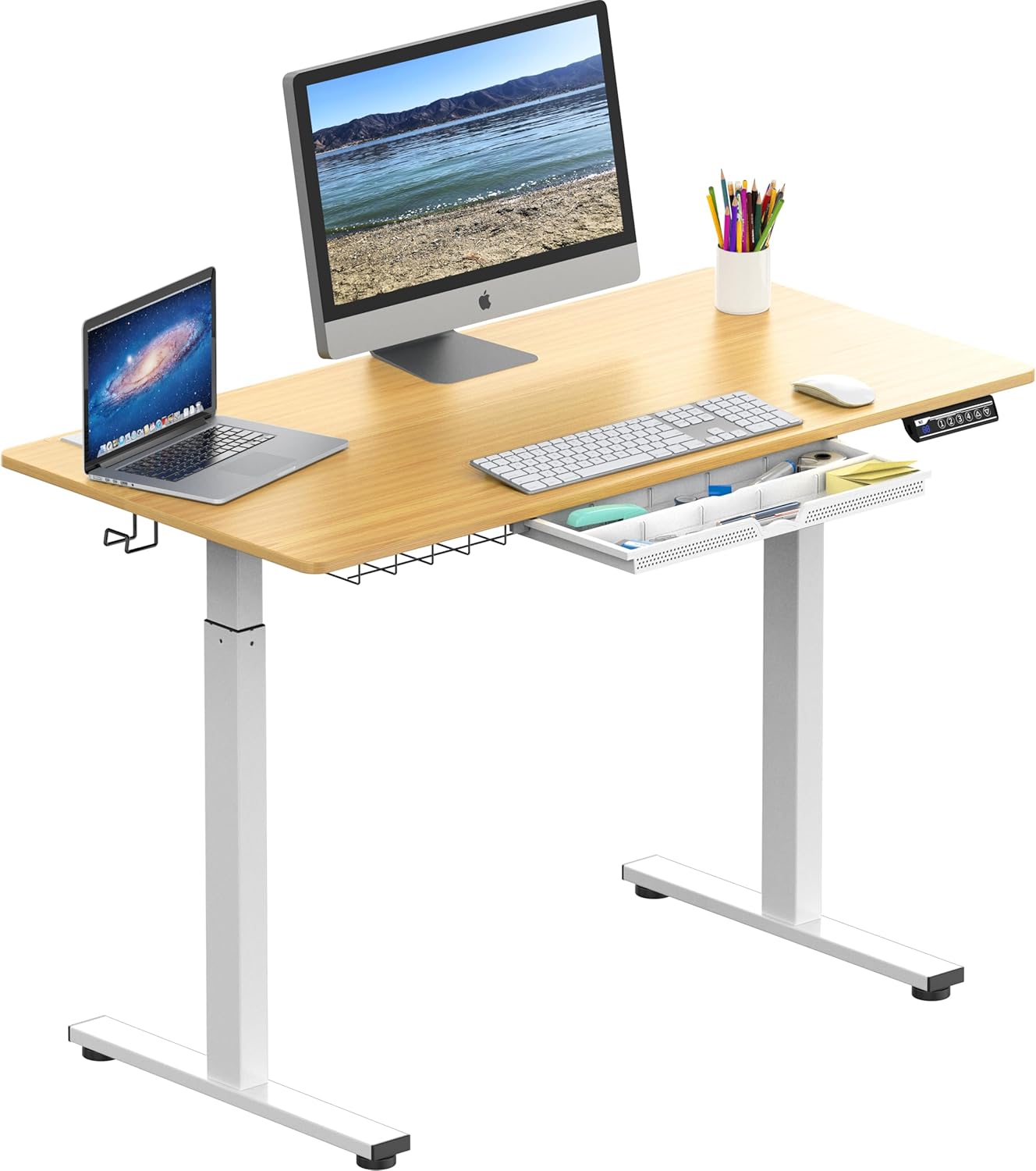 SHW 48-Inch Electric Height Adjustable Standing Desk Review