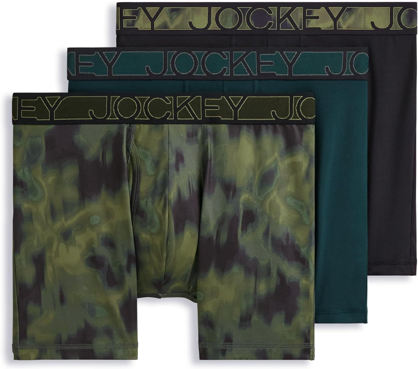 Jockey Men's Active Microfiber 5in Boxer Briefs - 3 Pack Review