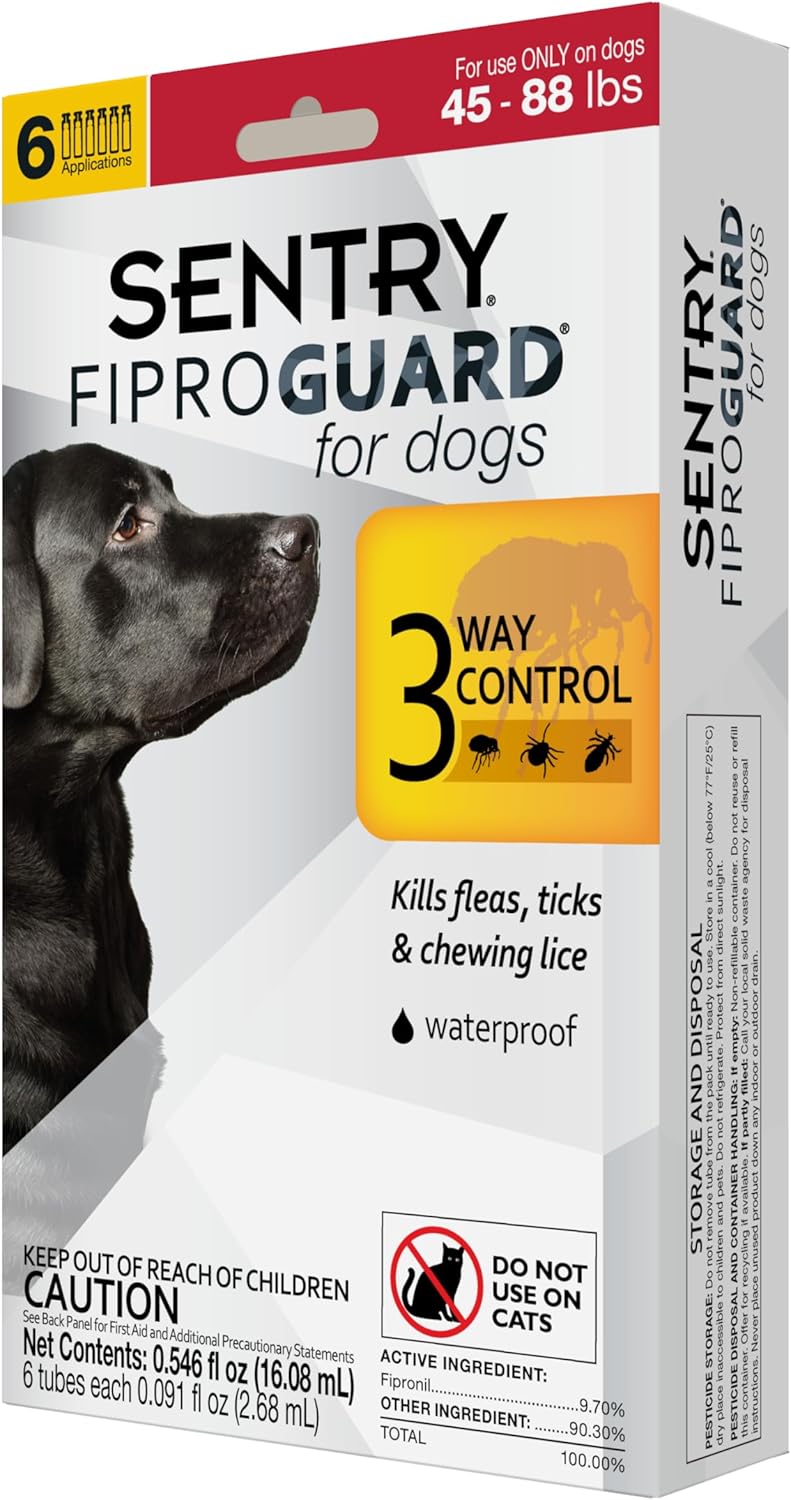 SENTRY Fiproguard for Dogs: Effective Flea and Tick Prevention