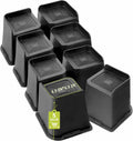 Bed Risers 5 in Heavy Duty Furniture Riser - 8 Pack Stable Lift