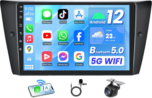 4Core 64G ROM Car Radio for BMW 3 Series with Touchscreen