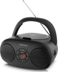 Bluetooth Top Loading CD Player Red - Portable Stereo