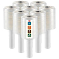 8 Pack Industrial Strength Mini Hand Stretch Wrap 5ft 1000 Ft Roll