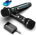 Wireless Microphones UHF Dual Wireless System - 240 ft Range