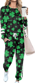 RUBZOOF Women's Two Piece Lounge Set for Cozy Travel