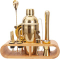 12 Piece Bartending Cocktail Shaker Set for Home Mixology