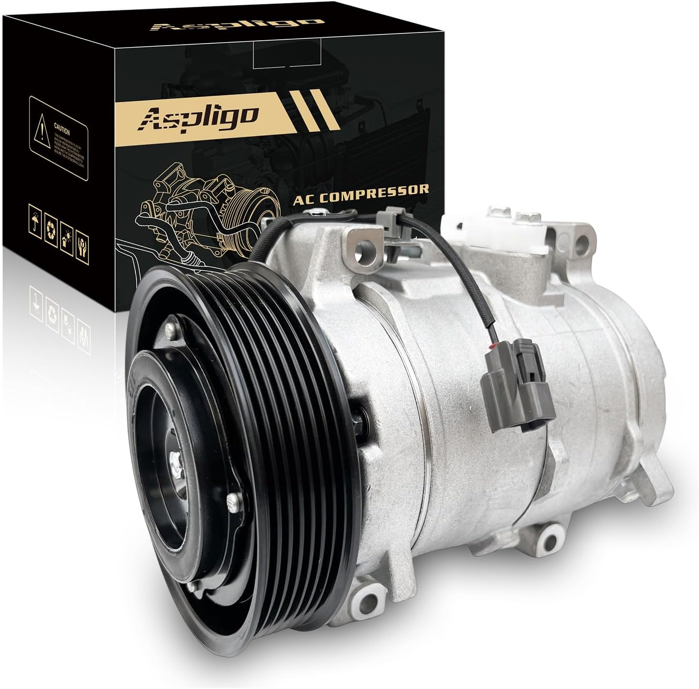 Air Conditioner AC Compressor for Honda Accord 2.4L 2003-2007