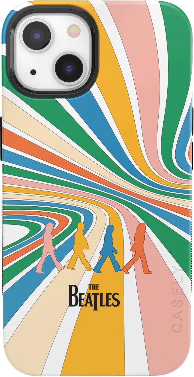Casely iPhone 13 Case with Beatles Design for Bold Protection