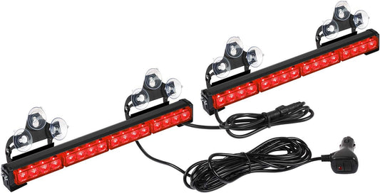 ASPL 2x16.8 inch Emergency Flashing LED Traffic Advisor
