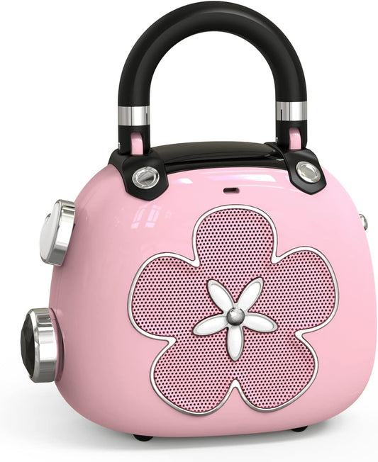 DOSS Candy Mini Speaker - Stylish Bag Charm & Speaker Duo