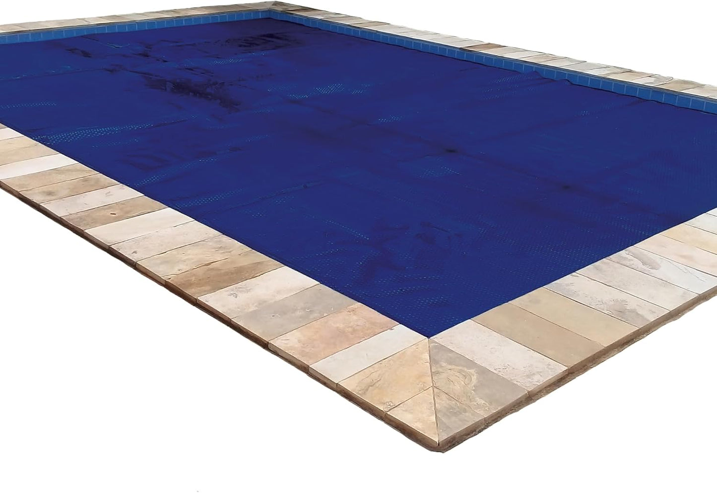 16ft x 32ft Premium Plus Blue/Black Solar Pool Cover for Heating