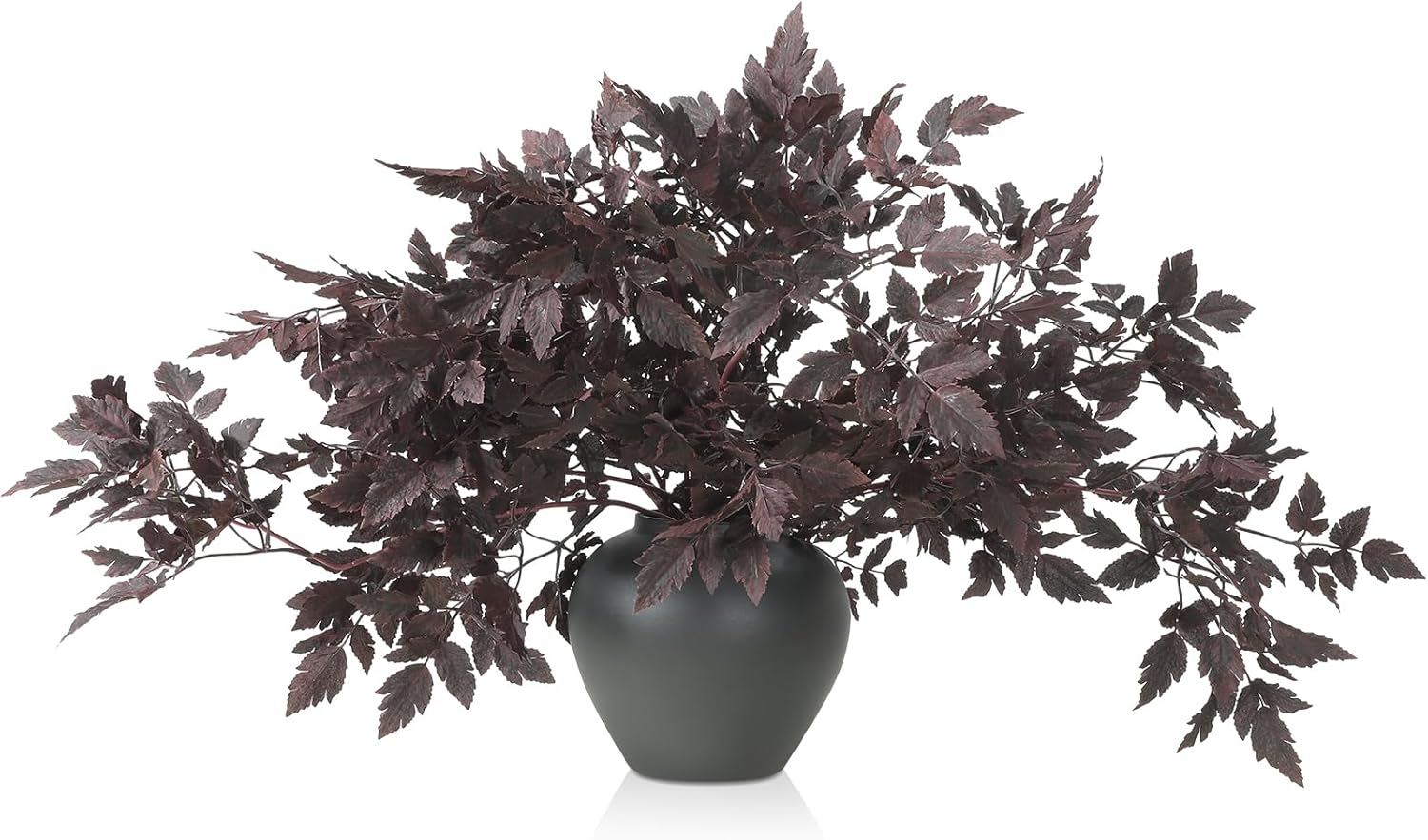 Artificial Cimicifuga Plant Leaf Spray for Autumn Decor