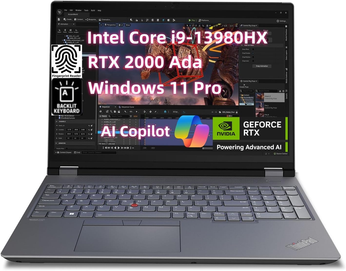 NewLenovo ThinkPad P16 Gen 2 Mobile Workstation for Professionals
