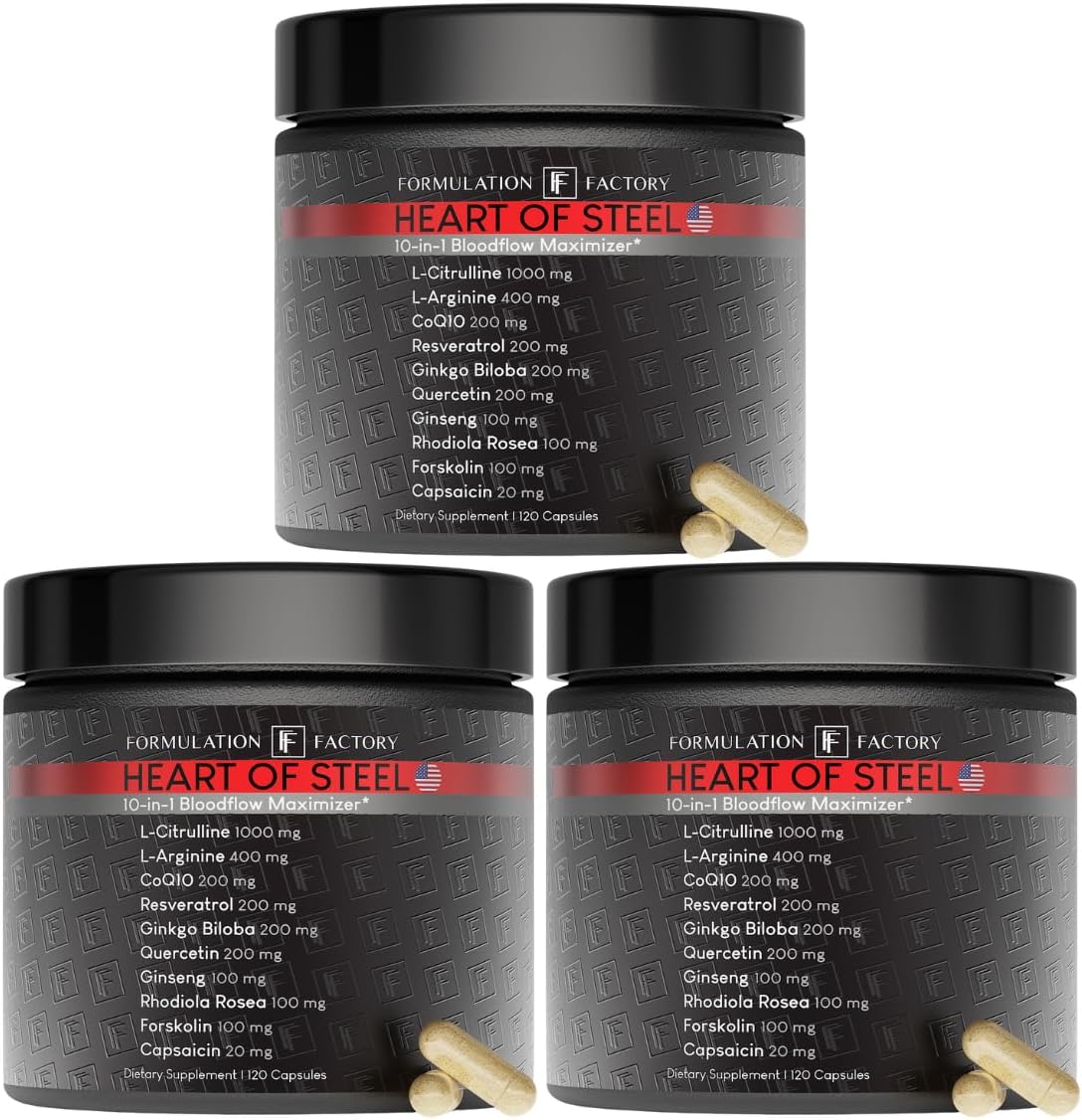 Heart of Steel 10 in 1 Metabolic Maximizer for Energy Boost