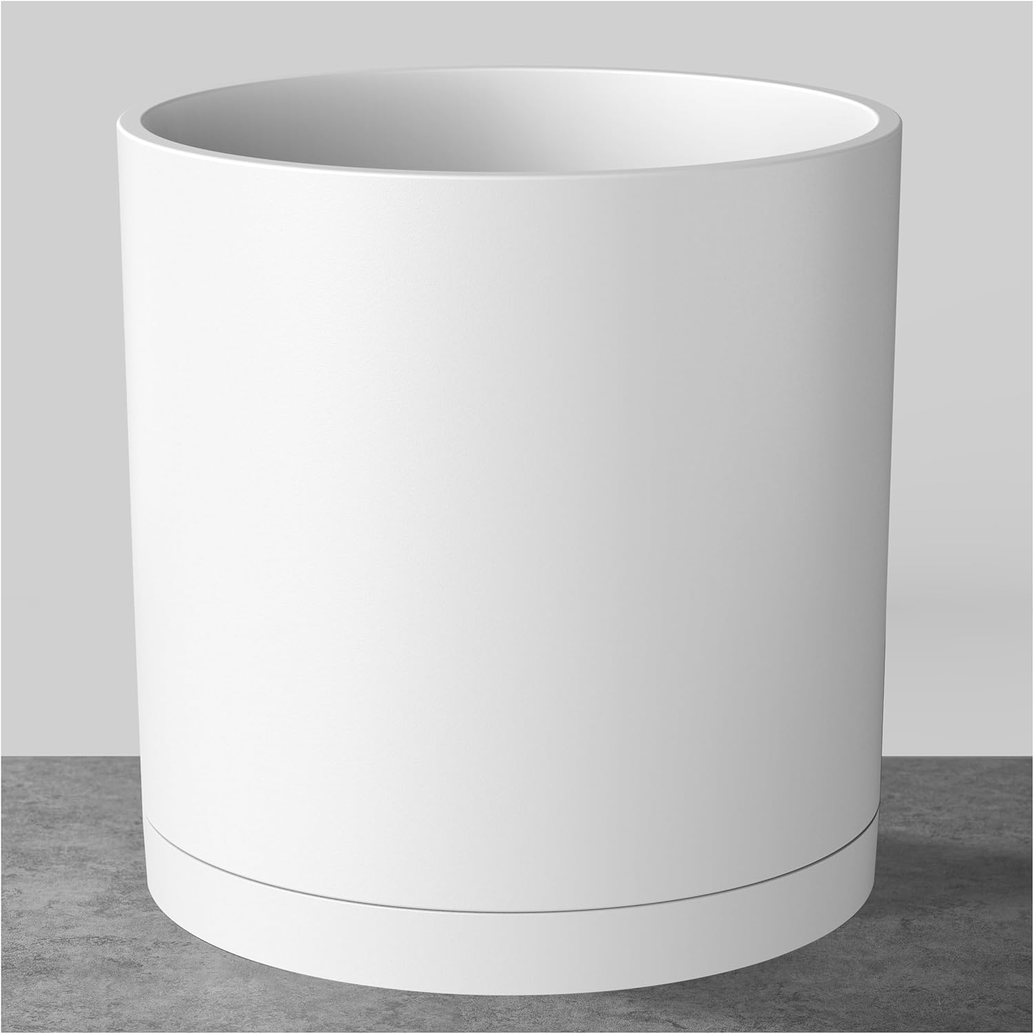 Modern Cylinder Planter by FaithLand - Stylish 10-Inch Pot