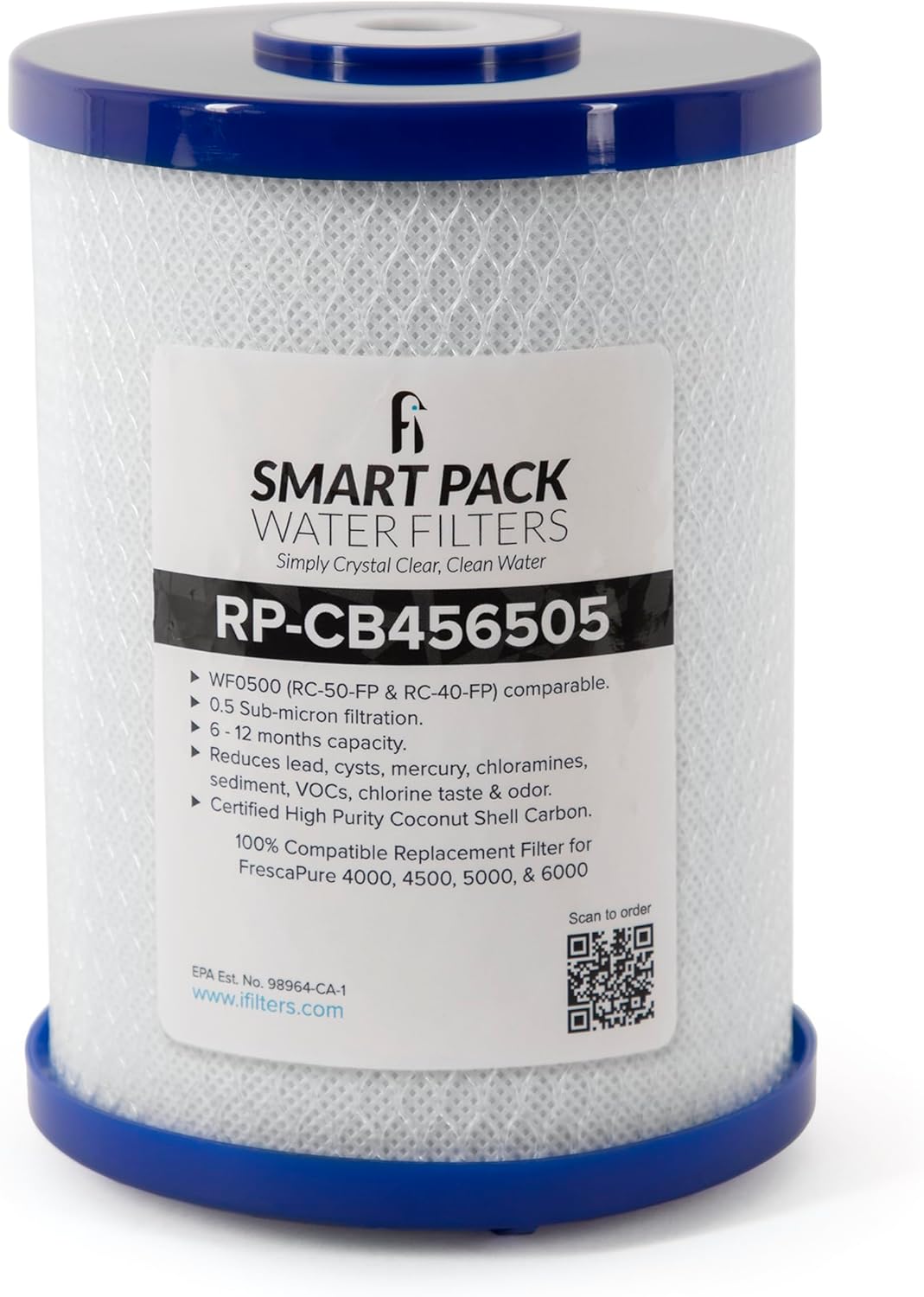 Smart Pack Water Filters Coconut Shell Activated Carbon Filter