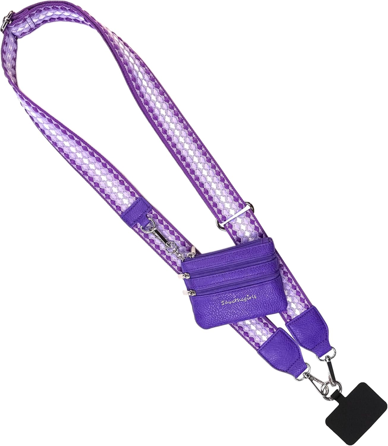 Original Clip and Go Phone Strap Crossbody with Wallet Pouch