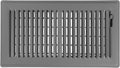Storm Gray 6x14 Premium Floor Register - Heavy Duty Vent Cover