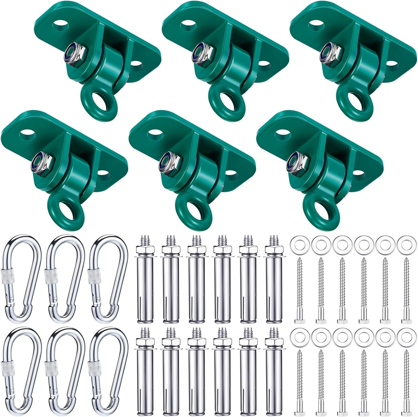 Tandefio Swing Hangers Set for Indoor Outdoor Use, 1800 lb Capacity