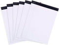 Mintra Office Legal Pads BASIC WHITE 6pk - Wide Ruled Notepads