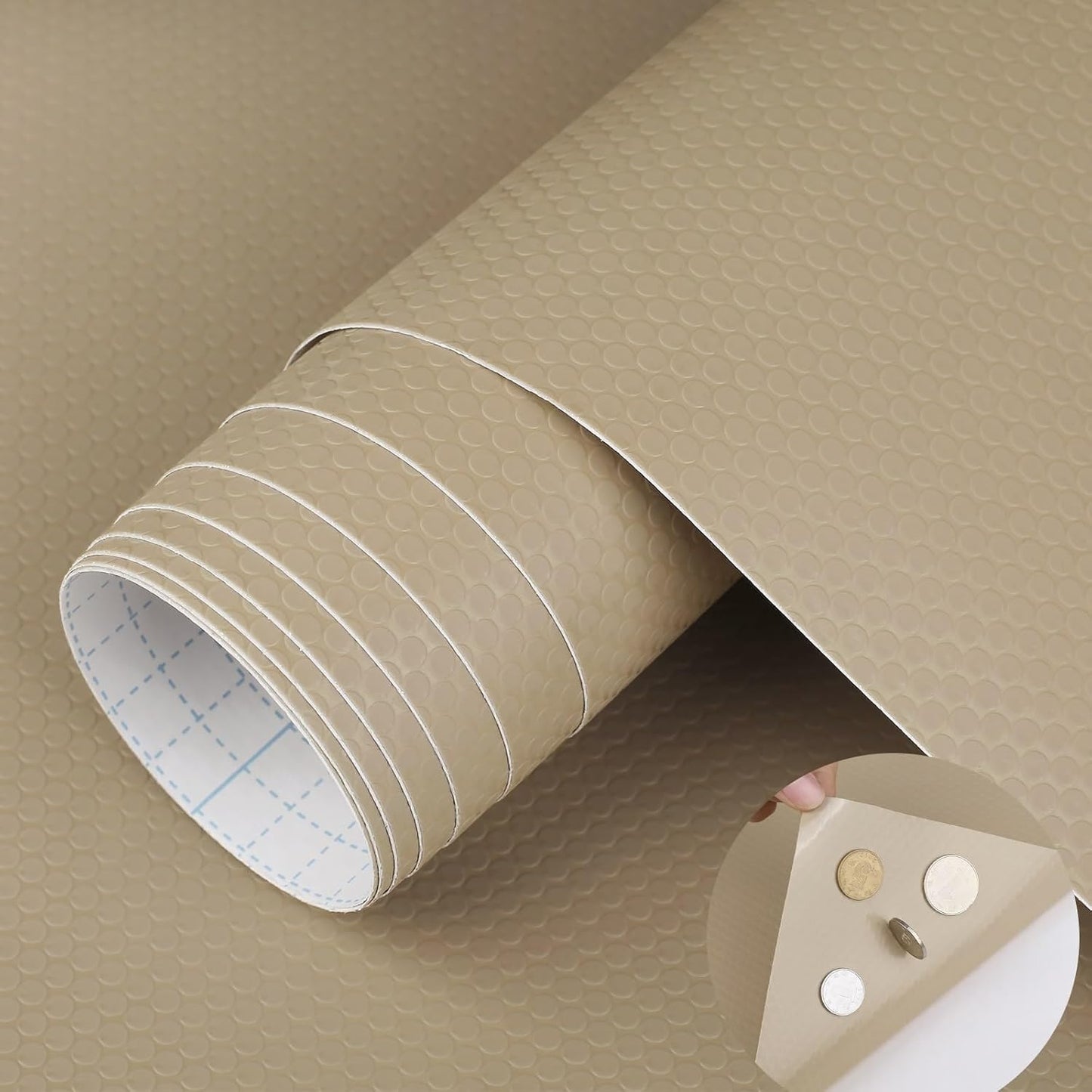 WochiTV Adhesive Shelf Liner for Cabinets and Drawers
