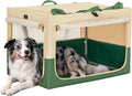 Soft Dog Crate 36 in with Adjustable Stainless Steel Frame - Travel