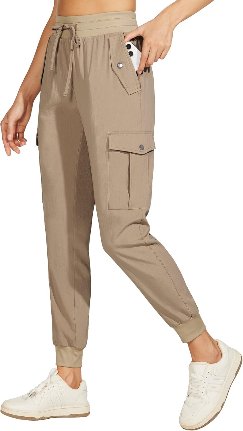Willit Women's Hiking Pants Lightweight Quick Dry Cargo Joggers