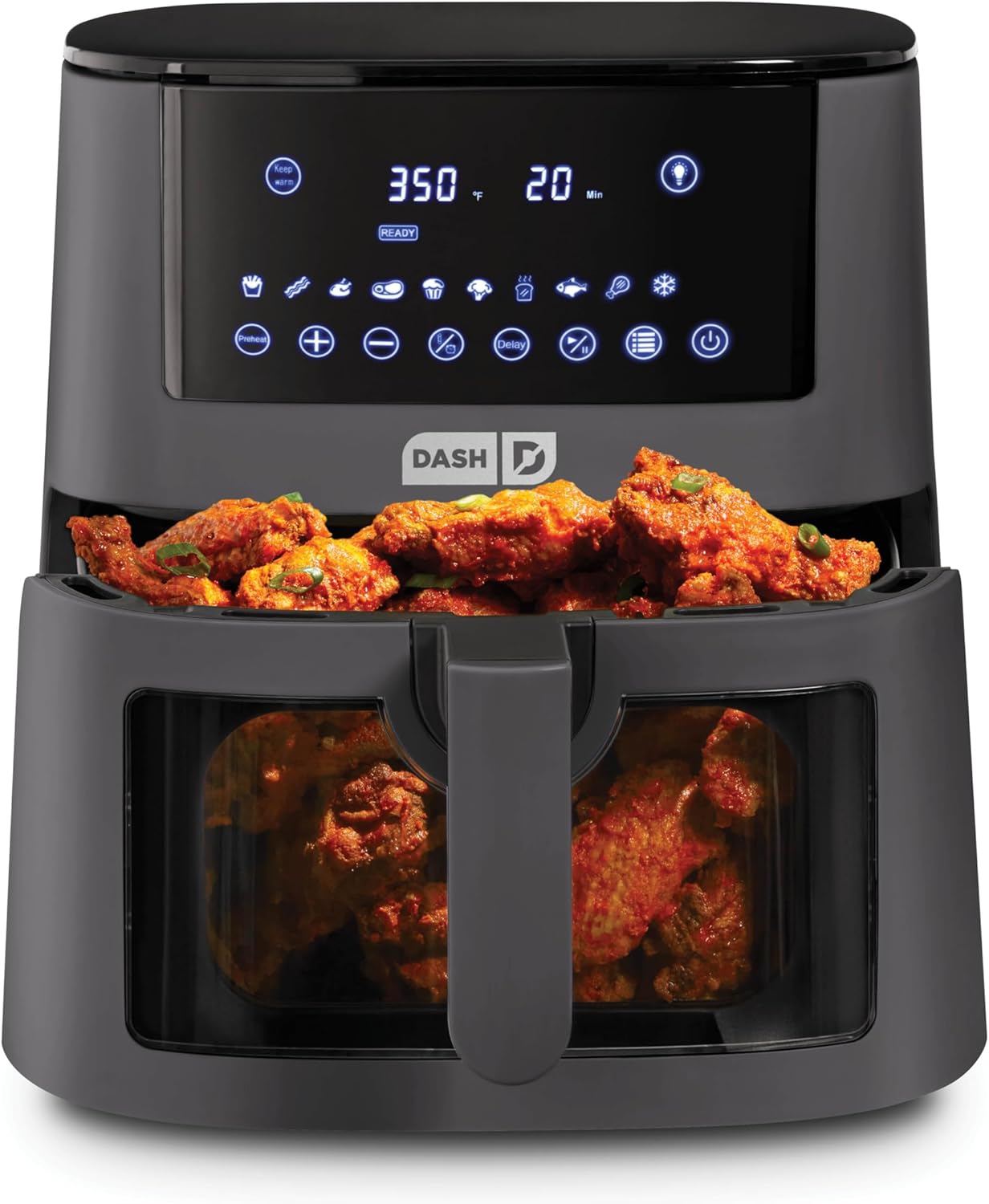 DASH 7qt Clear View Digital Air Fryer: Crispy Results!