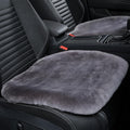 Fluffy Genuine Sheepskin Car Seat Covers 2 Pack (Graphite) - Cozy