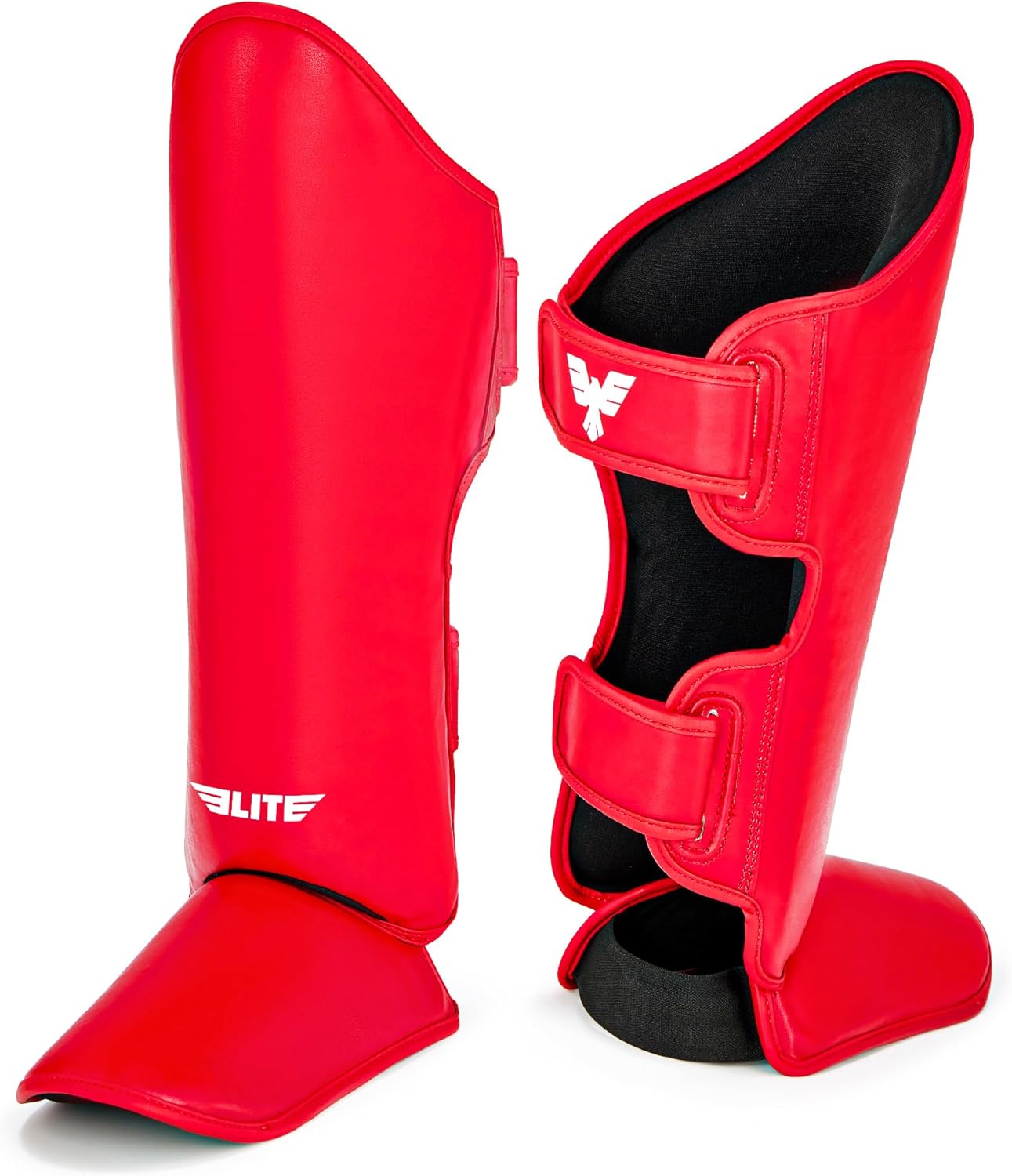 Elite Sports Muay Thai Shin Guards for Kickboxing and MMA