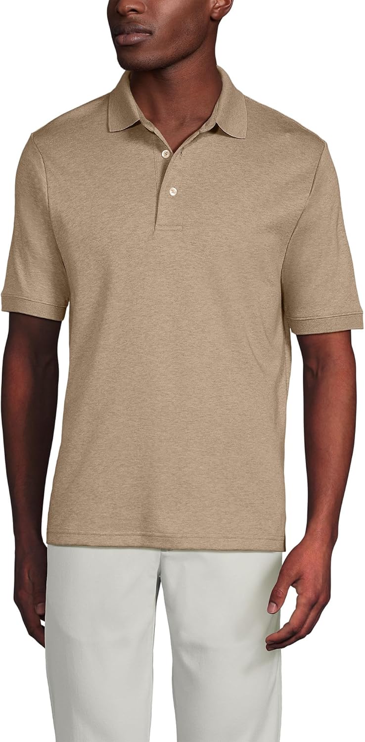 Men's Short Sleeve Supima Cotton Polo Shirt for All Occasions