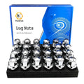 Kadrick M14x1.5 Lug Nuts 24pcs for Ford F-150 & Expedition - Solid