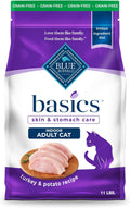 Blue Buffalo Basics Grain-Free Dry Cat Food for Indoor Cats