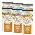 Hazelnut Creme Medium Roast Ground Coffee 11oz Bag (Pack of 6)