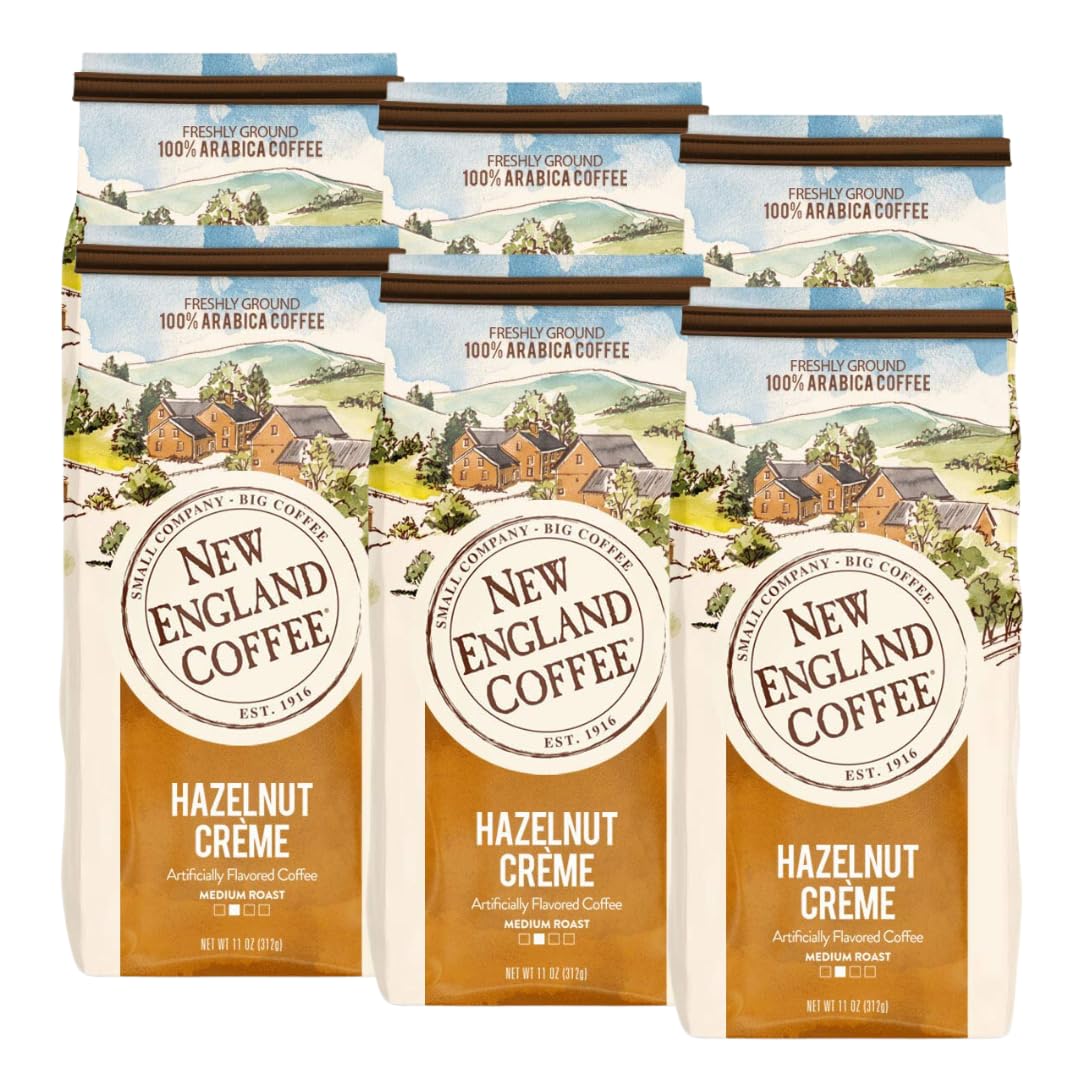 Hazelnut Creme Medium Roast Ground Coffee for Flavor Lovers