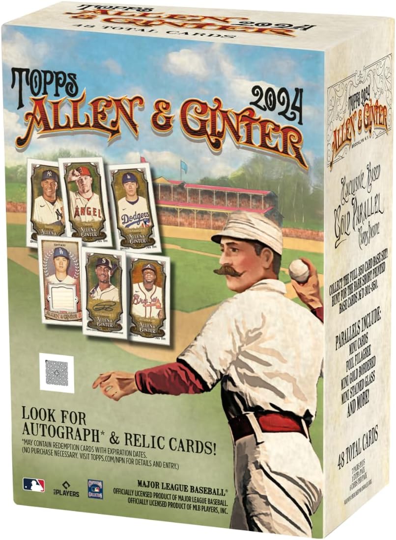 2024 Topps Allen & Ginter Baseball Trading Card Blaster Box Review